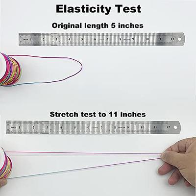 Bracelet String Elastic, 1 mm 330 Feet Elastic String for
