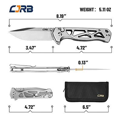 CJRB CHORD J1927 Folding Knife - Tactical Backup Tool