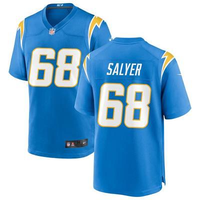 NFL Los Angeles Chargers (J.C. Jackson) Men's Game Football Jersey.