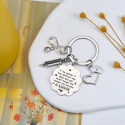 Nurse Keychain Nurse Party Favors Nurses Week Gift Nurse Week Day