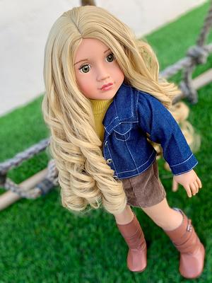 Custom Doll Wig for 18 American Girl Dolls-heat Safe-tangle