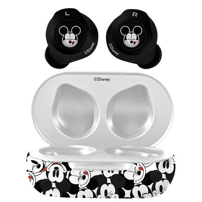 Disney Mickey Mouse Bluetooth Earbuds with Charging Case- Bluetooth  Wireless Headset with Built-in Mic and 30 Hours of Playtime- Disneyland  Essentials