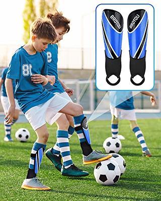 BROTOU Shin Guards Soccer Youth, Soccer Shin Guards for Kids 3-15