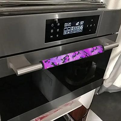  Purple Grape Refrigerator Door Handle Covers Fruits