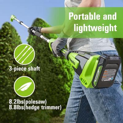 Greenworks 24V Mini Chainsaw Pruner - Greenworks Tools