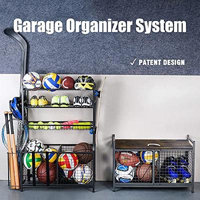 Erie Tools 60 Bin Parts Rack Storage Shop Garage Organizer