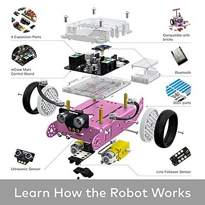 Matatalab VinciBot Coding Robot for Kids 8-12, STEM Educational Toy,  Scratch & Python Programming Robot with Remote Controller, AI Smart Robot  Gift