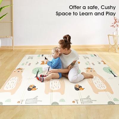 BeBalayage Baby Play Mats for Floor, 100% Washable, Reversible Beautiful  Design, Foldable Play Mats for Babies and Toddlers, Large, Soft Foam Baby  Mat for Floor, 71X79X0.4 inches, Includes Travel Bag - Yahoo Shopping