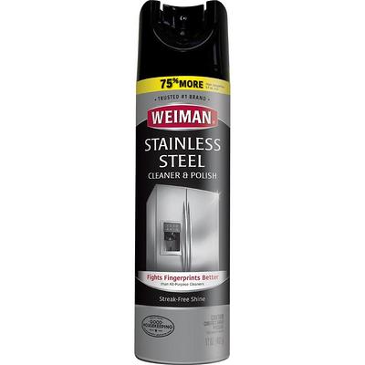 Sprayway SW841R Stainless Steel Cleaner & Polish, 15 Oz