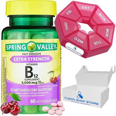  Vitamin B12 Fast Dissolve Tablets by Spring Valley