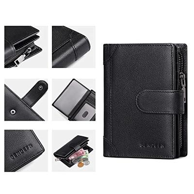 Sendefn Mens Wallets with RFID Protection,Genuine Leather Wallet