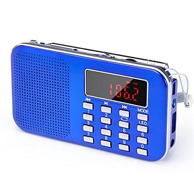 Mini Radio PRUNUS J-189 Portatili FM/AM Radio Portatile