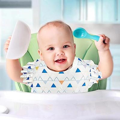 Feeding Apron Waterproof Toddler Feeding Bibs Baby Kids Long Sleeve Weaning