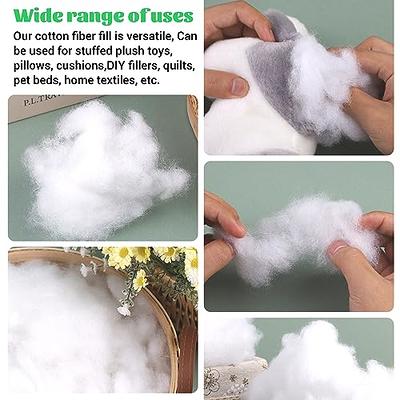 1400g/49.3oz Polyester Fiber Fill, Premium Fiber Fill Stuffing, Fluff  Stuffing High Resilience Fill Fiber for Stuffed Animal Crafts, Pillow  Stuffing, Cushion Stuffing - Yahoo Shopping