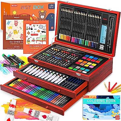 59pcs Acrylic Paint Set for Kids, Art Painting Supplies Kit with 24  Non-Toxic Paints, Tabletop Easel, Paint Brushes, Painting Pad, Canvas and  More Painting Kits for Kids Artists and Beginners - Yahoo