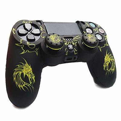  Skin for PS4 Controller, BRHE Anti-Slip Grip Silicone