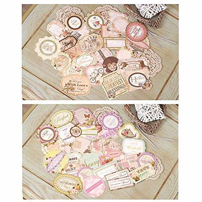 50 Pcs Washi Stickers Set Scrapbooking Aesthetic Stickers Artistic Stickers  Vintage Washi Stickers For Journaling Diary