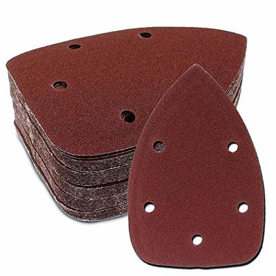 HARSKIYER 30pcs 120 Grit Mouse Detail Sander Sandpaper, Triangle Sanding  Pads 12 Hole Hook and Loop Sander Sandpaper Detail Sander Sandpaper Sanding  Paper Assorted Triangle Sanding Sheets - Yahoo Shopping