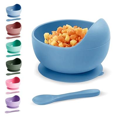 Best Suction Baby Bowls for Toddlers-Toddler Bowls Baby Feeding Set with  Baby Utensils