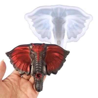 Elephant Silicone Resin Molds, Animal Resin Epoxy Molds Silicone Large  Resin Molds for DIY Resin,Cabinets Decor,Home Office Decoration (Elephant)