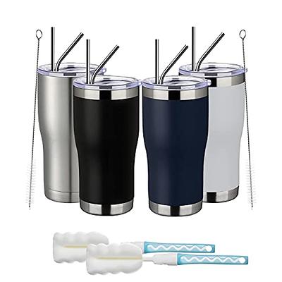 20oz Stainless Steel Tumbler,Vacuum Insulated Coffee Cup Tumblers