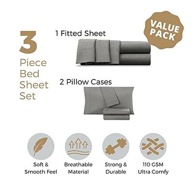  Extra Deep Queen Fitted Sheet - Hotel Luxury Single