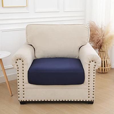 Printed Sofa Couch Cushion Covers Replacement Chair Cushion Covers Stretch  Sofa Seat Cover Furniture Protector Sofa Slipcover Soft Flexibility with  Elastic Bottom