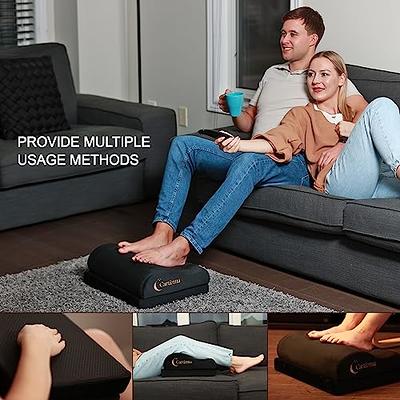 Cartizma Foot Rest for Under Desk at Work-Ergonomic Foot Rest Under Desk  Foot Stool for Pain Relief with Washable Covers-Non-Slip Under Desk Footrest  Office, Home & Travel-Adjustable Office Foot Rest - Yahoo