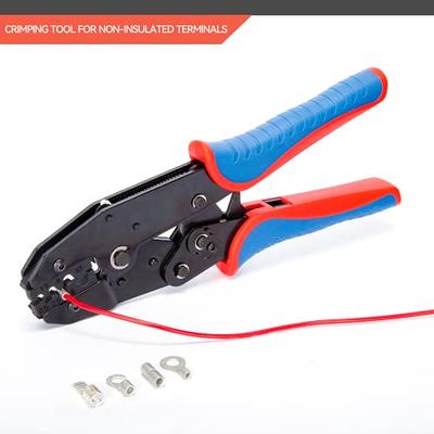 Insulated/Non-Insulated Wire Cutter Crimper Terminal Tool