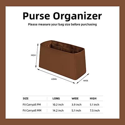 DGAZ Silk Purse Organizer Insert For LV Carryall PM/MM bag，Silky Smooth Bag  Organizer，Luxury Handbag & Tote Shaper（Gold，PM） - Yahoo Shopping