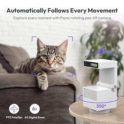 Reolink 5MP 2.4/5G WiFi Indoor Security Camera PTZ with Auto Tracking  Human/Pet AI Ideal for Baby Monitor/Pet, E1 Zoom 