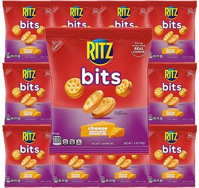 RITZ Peanut Butter Sandwich Crackers, Family Size, 16 - 1.38 oz Packs