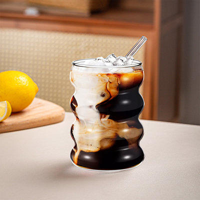 Lemon Beer Can Glass Cup, Iced Coffee Aesthetic Cup Glass, Cups - Yahoo  Shopping