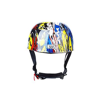 DOT Approved Baseball Style Motorcycle Helmet