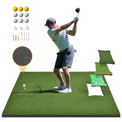 Bltend Golf Mat Pro, 5x4ft Golf Hitting Mats Practice Outdoor