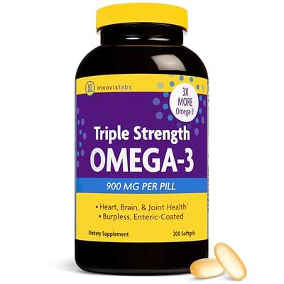  Premium Omega 3 Fish Oil Supplement 2400mg - Burpless