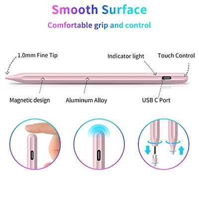 DRYMOKINI Stylus Pen, Active Stylus Pen Touch Screens Compatible for  Android and iOS Tablet/Phones, Rechargeable Universal Stylus Pencil  Compatible for Apple/iPad/Phone Tablet, Pink - Yahoo Shopping