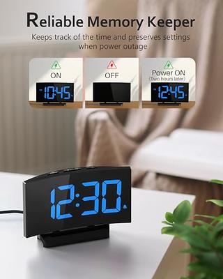 10-inch LED Digital Clock with Auto Dimming Brightness – Clocks