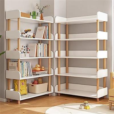 Aoibox 4-Piece in. W x 19.6 in. D Black 5.9 Floating Wood Decorative Wall Shelves Storage Rack Bookcase for Kitchen Bathroom