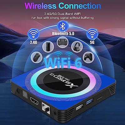 Android 13.0 TV Box, X88 PRO 13 Android Box with 4GB RAM 32GB ROM RK3528  Quad-Core Support WiFi6 2.4Ghz/5.0Ghz 8K HD BT 5.0 H.265 Decoding Smart TV  Box - Yahoo Shopping