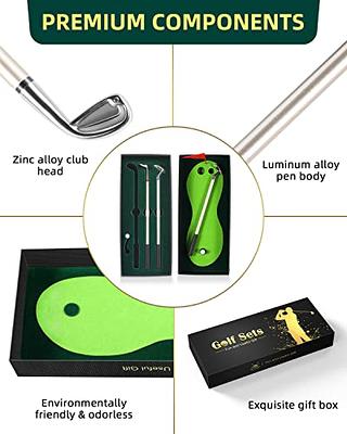 Yaomiao 3 Set Mini Golf Pen Gift Set Golf Gifts for Men Cool