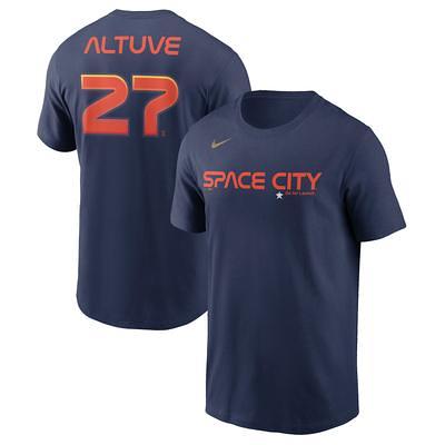 Nike Men's Jose Altuve Houston Astros Name and Number Player T-Shirt -  Macy's