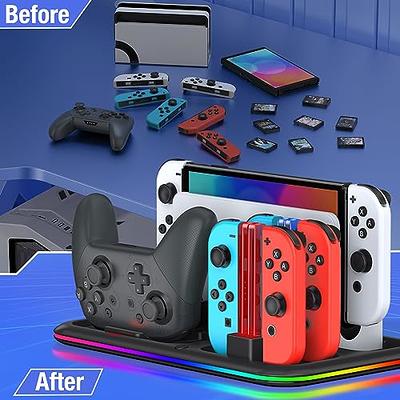 For Nintendo Switch USB Type-C Charging Stand Charger Console Dock Holder  for Switch OLED Lite