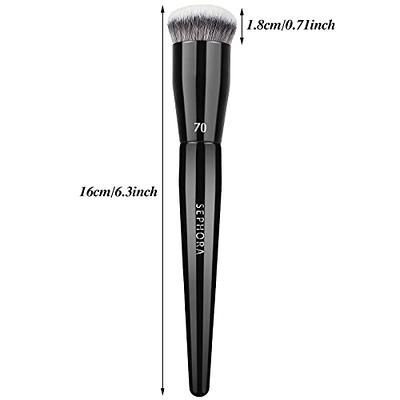 Professional Liquid Makeup Brush Set Flat Top Kabuki Brushes - Temu