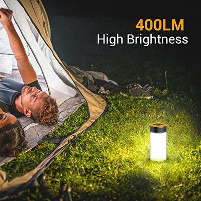 Lichamp 4 Pack Camping Lanterns Rechargeable and Battery Powered