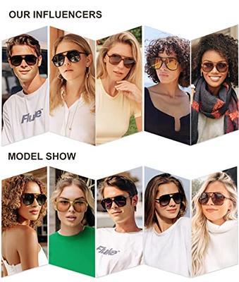  SOJOS Trendy Aviator Sunglasses Mens Womens Retro