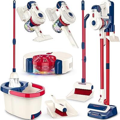 Play22 Kids Cleaning Set 4 Piece - Toy Cleaning Set Includes Broom, Mop,  Brush, Dust Pan, - Toy Kitchen Toddler Cleaning Set is