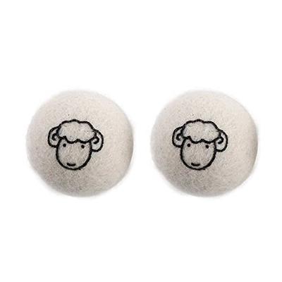 Mountclear Wool Dryer Balls-Lavender Scented Oil Fabric Softener-All  Natural, 6-Pack 