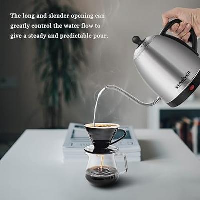 Stainless Steel Kettle Fast Boiling Water Pot Electric Tea Pour