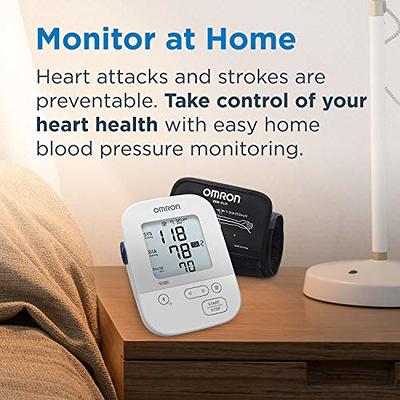  OMRON Silver Blood Pressure Monitor, Upper Arm Cuff